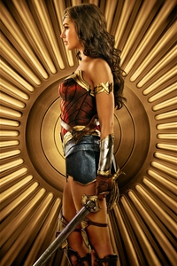 Wonder Woman Movie Imax (750x1334) Resolution Wallpaper