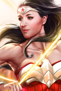 Wonder Woman Muscular