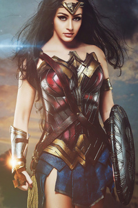 1280x2120 Wonder Woman New Cosplay 5k