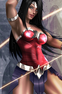 Wonder Woman New Digital Arts (750x1334) Resolution Wallpaper