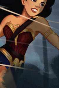 Wonder Woman No Mans Land (800x1280) Resolution Wallpaper
