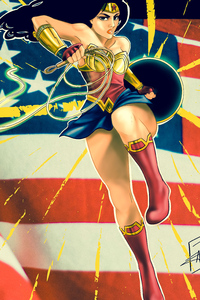 Wonder Woman Original Art