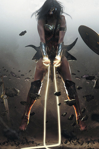 Wonder Woman Powers (480x854) Resolution Wallpaper