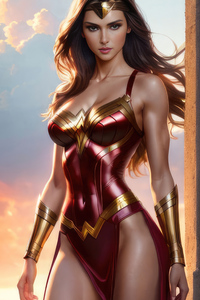 Wonder Woman Princess 4k (640x1136) Resolution Wallpaper