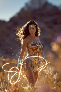 Wonder Woman Princess Of Power (720x1280) Resolution Wallpaper