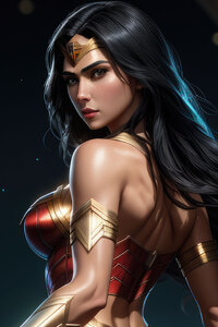 Wonder Woman Queen 4k (1280x2120) Resolution Wallpaper