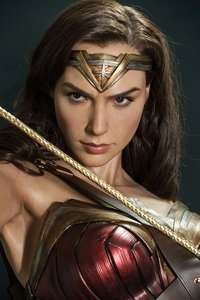 Wonder Woman Ready For Another Fight 4k (480x854) Resolution Wallpaper