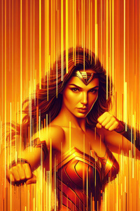 Wonder Woman Reimagined (540x960) Resolution Wallpaper