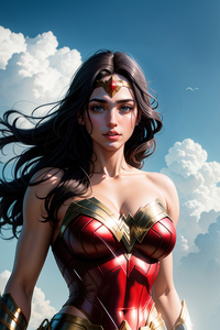 Wonder Woman The Amazonian Heroine (1080x2280) Resolution Wallpaper