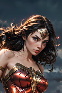 Wonder Woman Triumph (1280x2120) Resolution Wallpaper