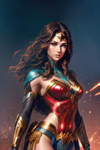 1440x2960 Wonder Woman Warrior Of Imagination