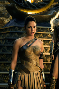 Wonder Woman With Her Mother Hippolyta
