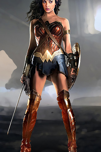 Wonder Woman2020 Art (1440x2960) Resolution Wallpaper