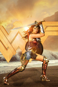 Wonder Woman4k Gal Gadot (1080x2160) Resolution Wallpaper