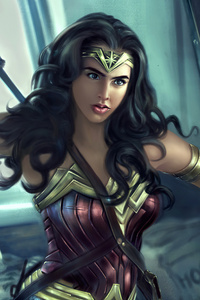 Wonder Womannew 4k 2020 (240x320) Resolution Wallpaper