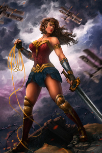 Wonder Womannew 4k (320x480) Resolution Wallpaper