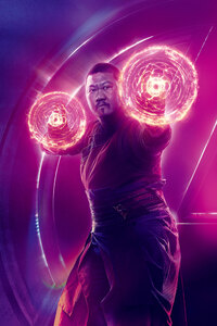 Wong In Avengers Infinity War 8k Poster (640x1136) Resolution Wallpaper