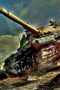 World Of Tanks 2 (320x568) Resolution Wallpaper