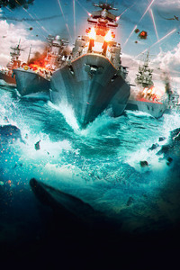 World Of Warships 5k (480x854) Resolution Wallpaper