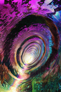Worm Hole Cosmic 4k (1080x2280) Resolution Wallpaper