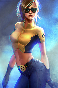 X Men Mutant Girl (240x400) Resolution Wallpaper