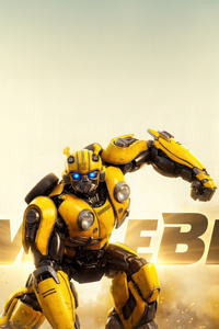 Yellow Bumblebee (240x320) Resolution Wallpaper