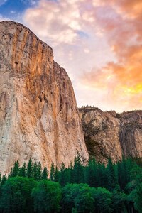 Yosemite Mountains (1280x2120) Resolution Wallpaper