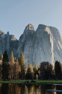 Yosemite Valley United States (1242x2668) Resolution Wallpaper