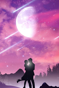 1242x2688 You And Me Forever 4k