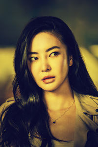 Yun Jee Kim As Mi Sun In Lift (1280x2120) Resolution Wallpaper