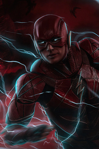 1242x2688 Zack Snyders Justice League Flash 5k